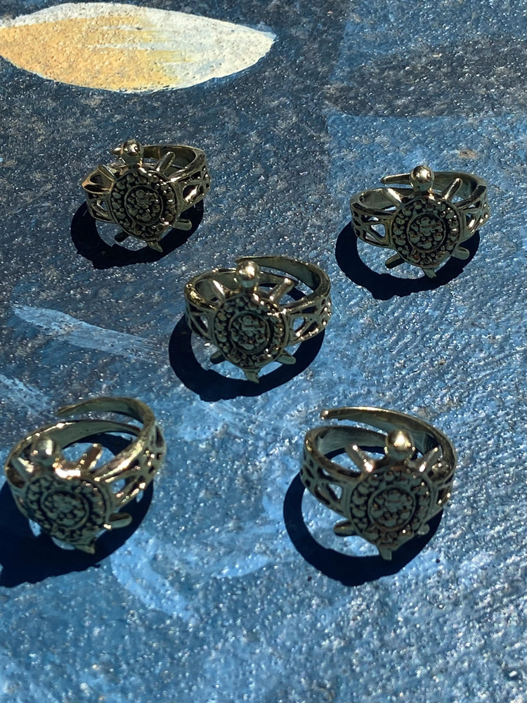 Bronze Turtle Ring