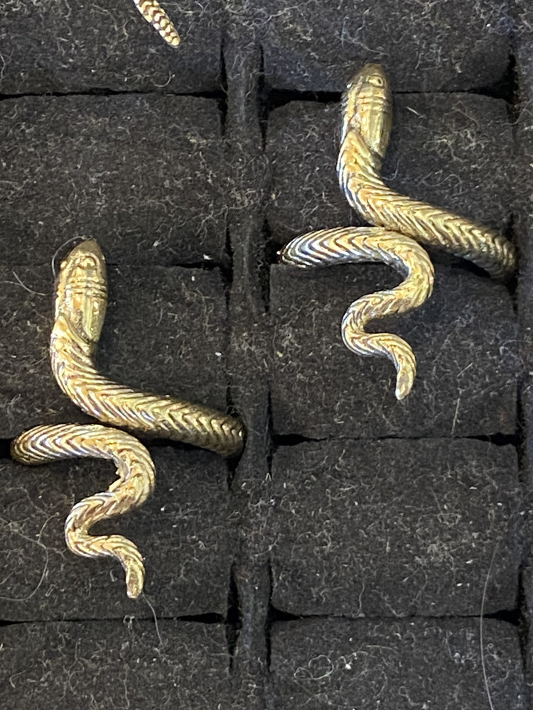 Bronze Snake Ring