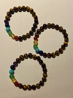 Tiger’s Eye Chakra Bracelet