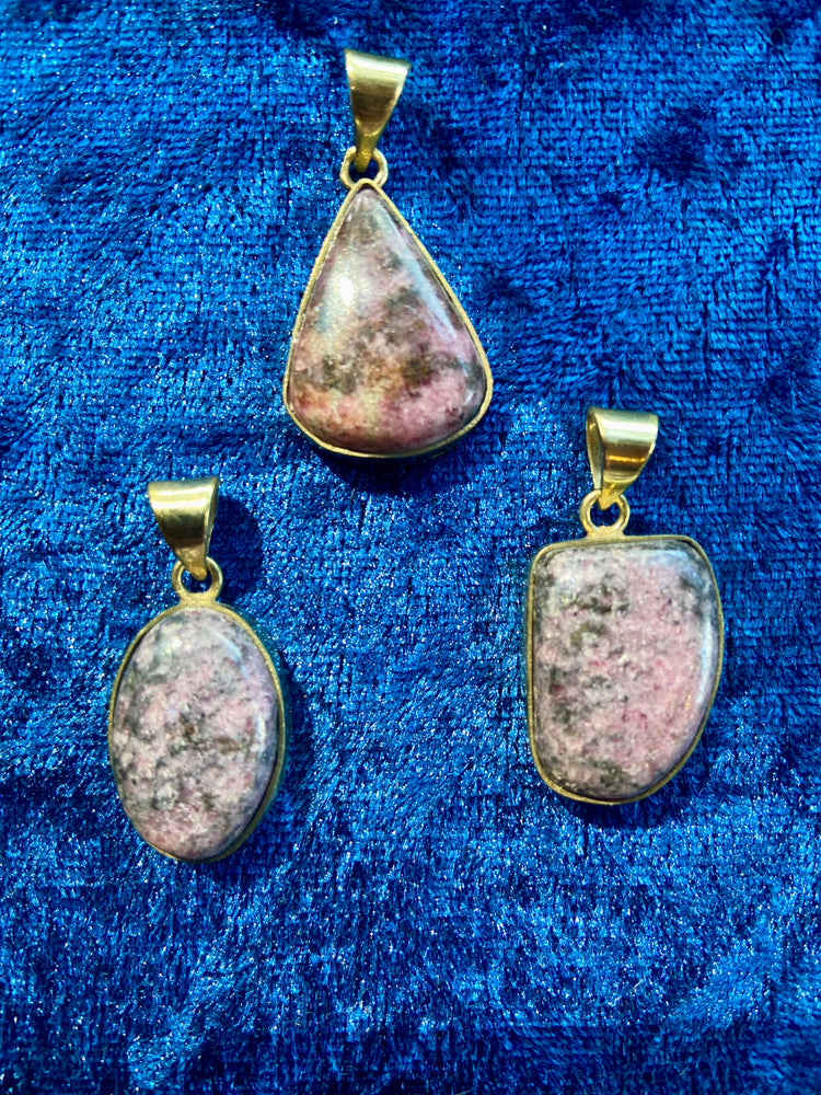 Rhodonite Pendant