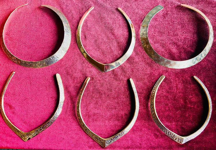 Indian Bronze Torc Necklace