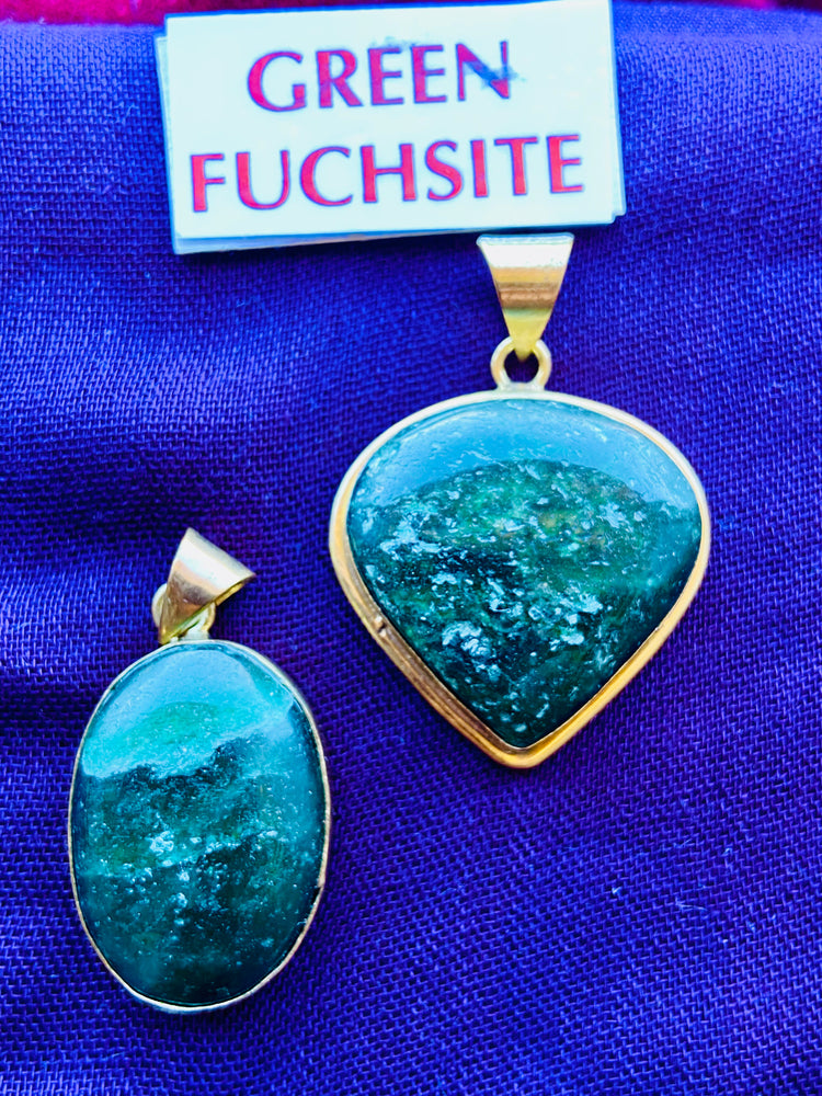 Green Fuchsite Pendant