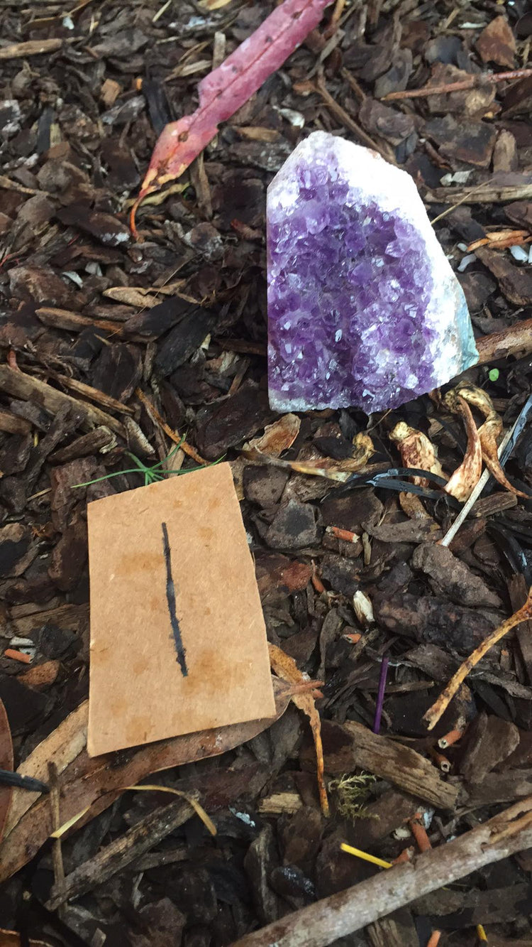 Amethyst Standing Cut Base 3