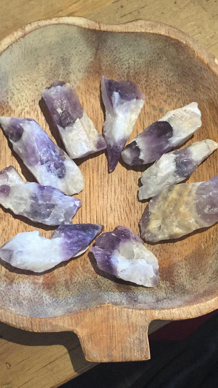 Chevron Amethyst Rough Point
