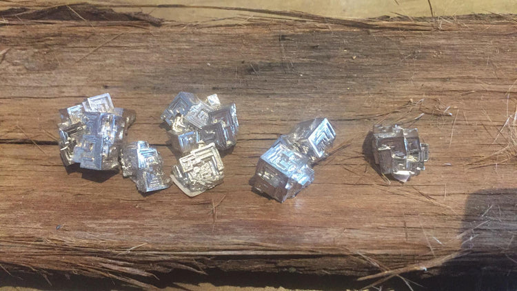 Grey Bismuth Specimen Small