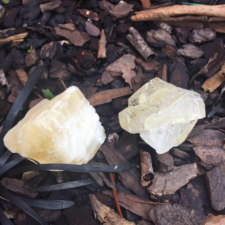 Champagne Calcite Semi-Rough