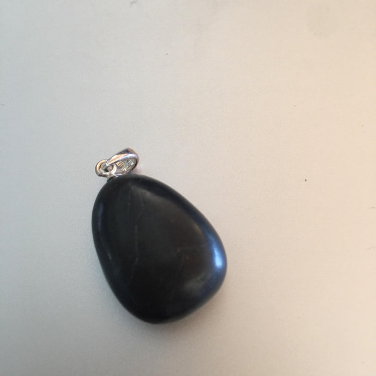 Shungite Tumble Pendant