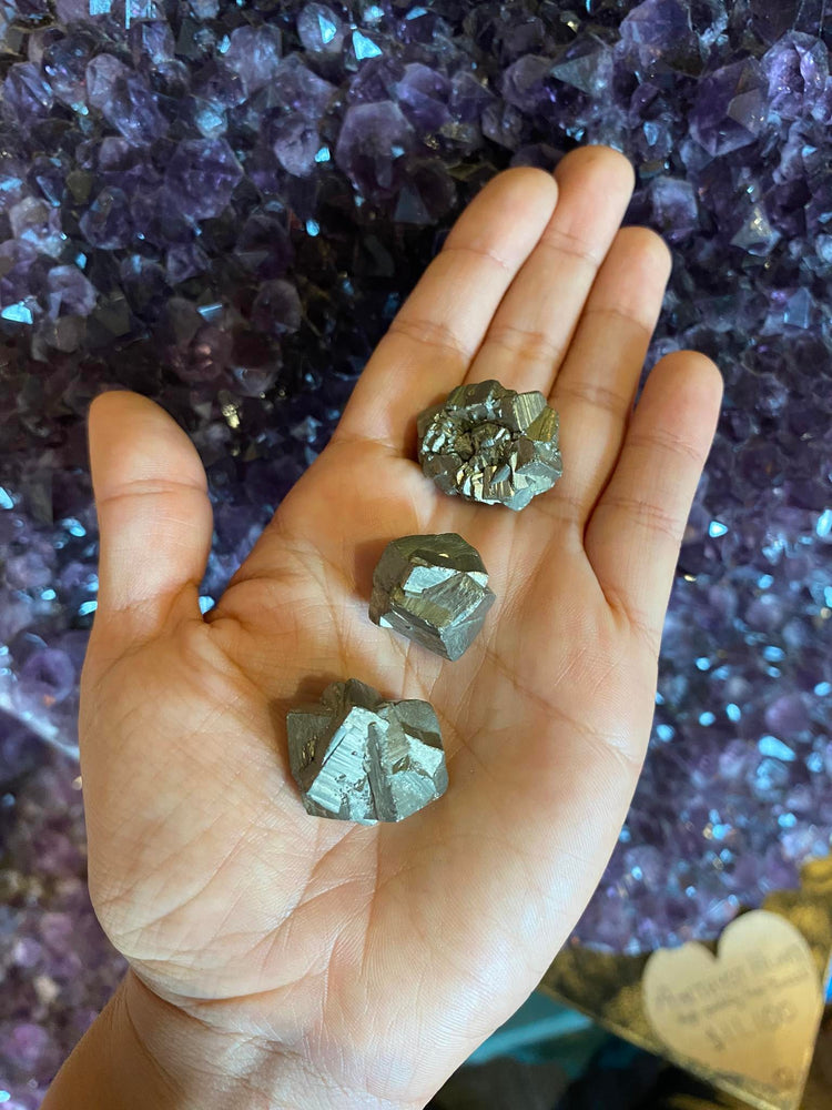 Cubic Pyrite Cluster