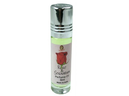 Kamini Rose Geranium Roll On Perfume Oil