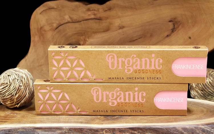 Organic Masala Incense Sticks ~ Frankincense 15g