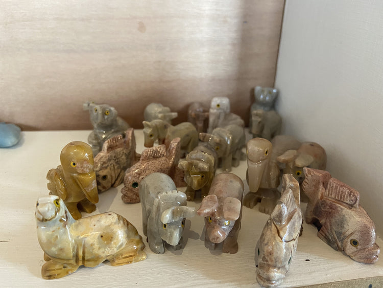 Soapstone Animals