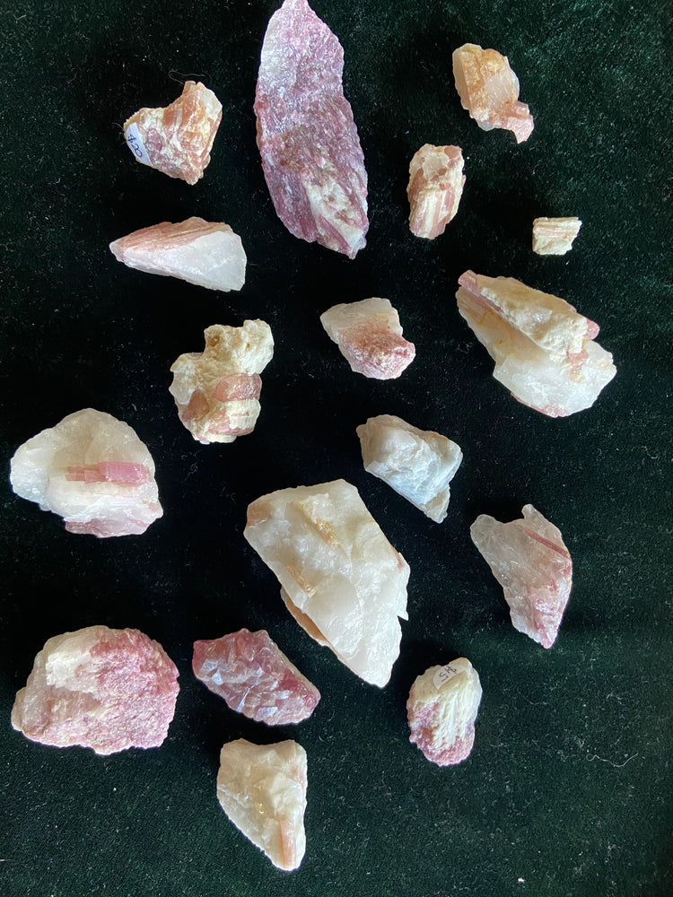 Pink Tourmaline Rough