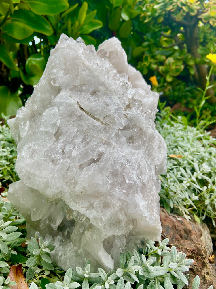 Clear Quartz Double Cluster Large