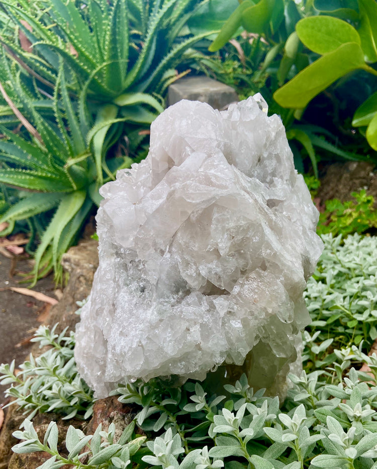 Clear Quartz Double Cluster Large