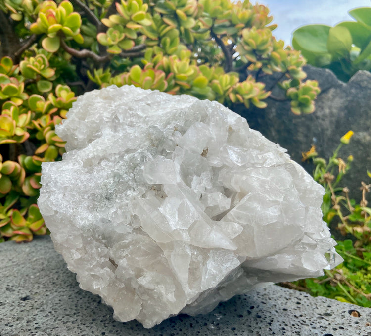 Clear Quartz Double Cluster Large