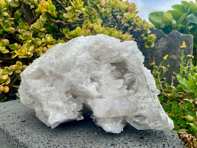Clear Quartz Double Cluster Large