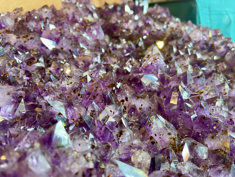 Amethyst Druse Heart <3