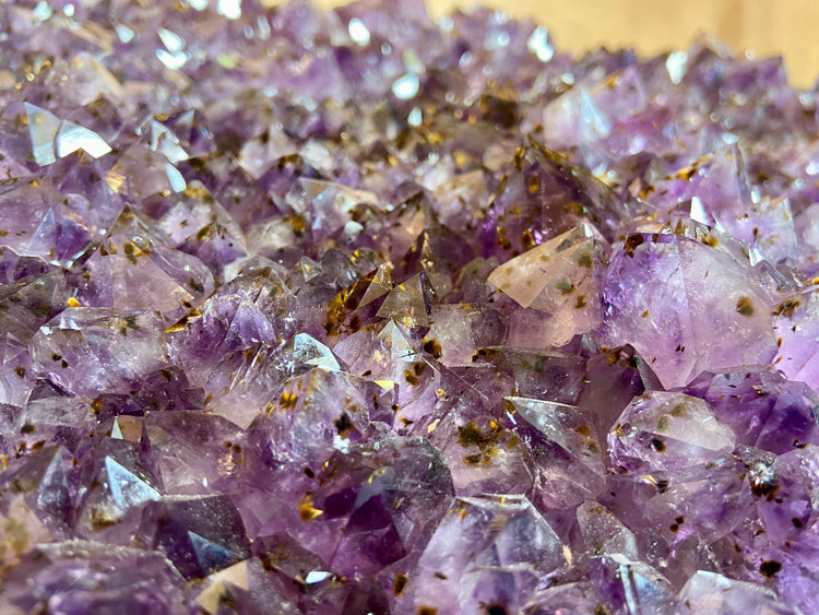 Amethyst Druse Heart <3