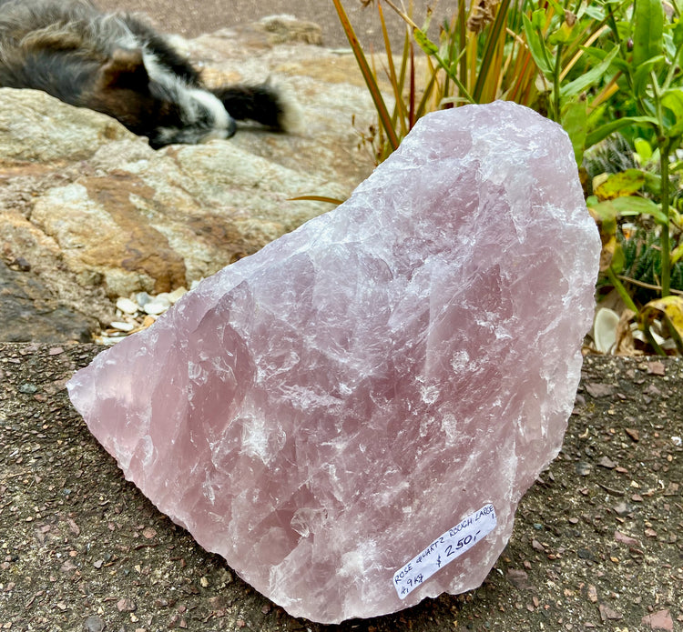 Rose Quartz Rough Large 1