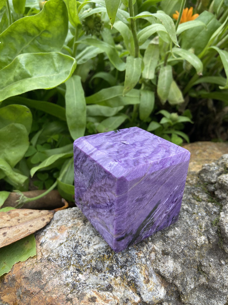 Charoite Cube