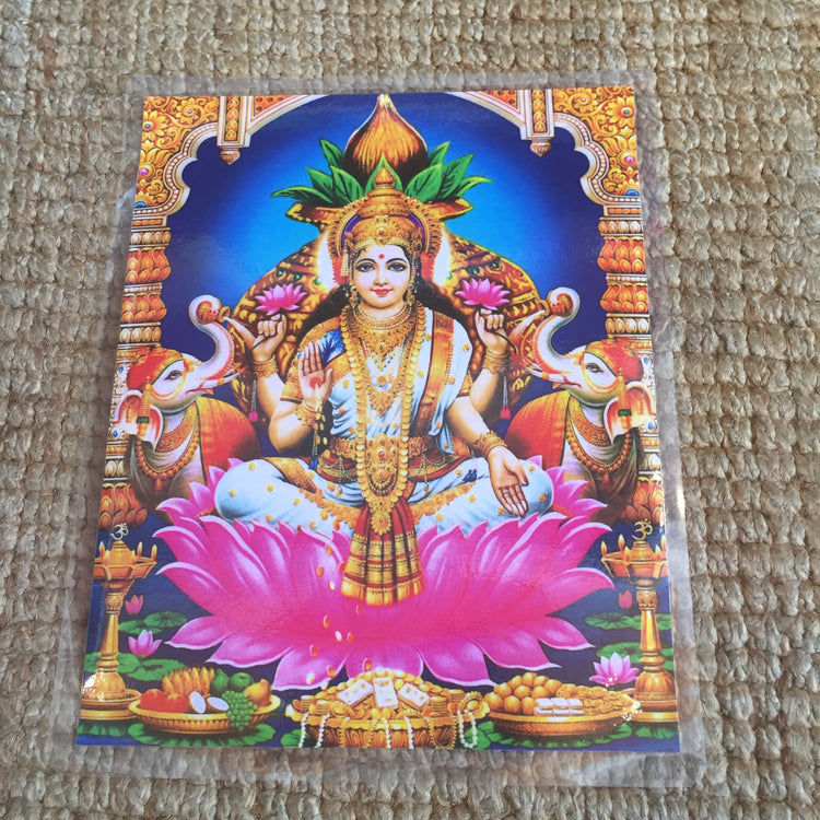 Large Laminated Goddess & Gods Altar Pictures