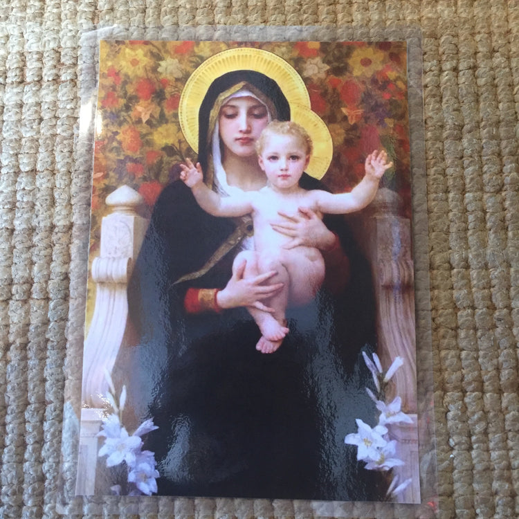 Large Laminated Goddess & Gods Altar Pictures