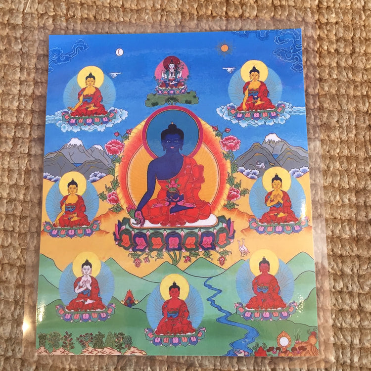 Large Laminated Goddess & Gods Altar Pictures