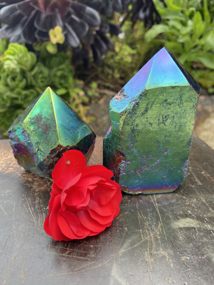 Titanium Aura Cut Base Point