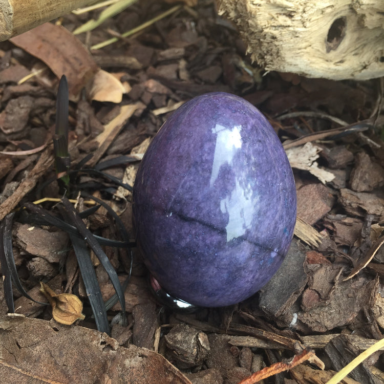 Onyx Marble Egg Purple