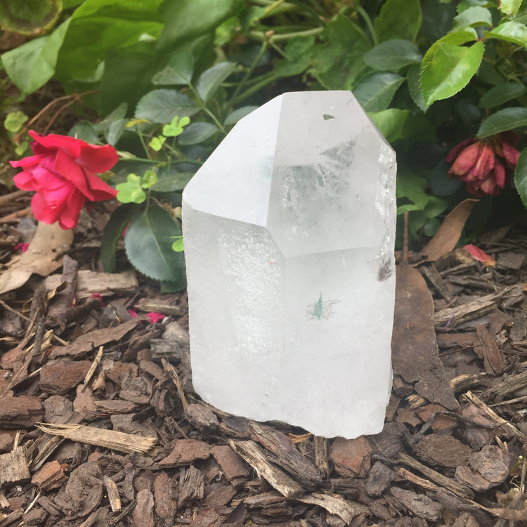 Clear Quartz Cut Base Point Medium 3