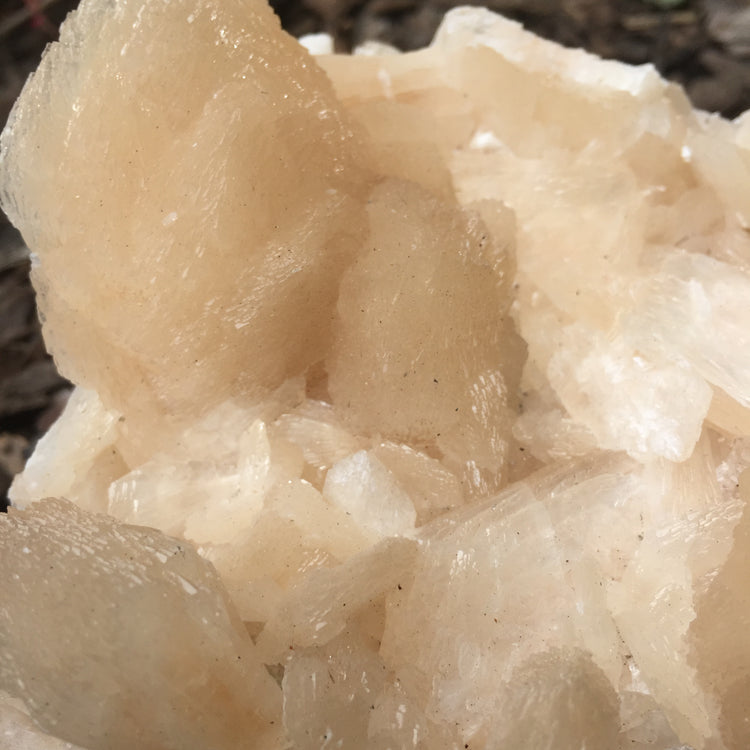 Stilbite Cluster Zeolite Specimen Large