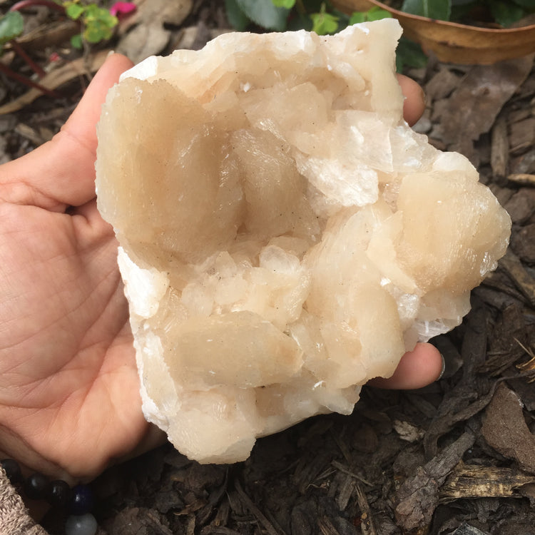Stilbite Cluster Zeolite Specimen Large