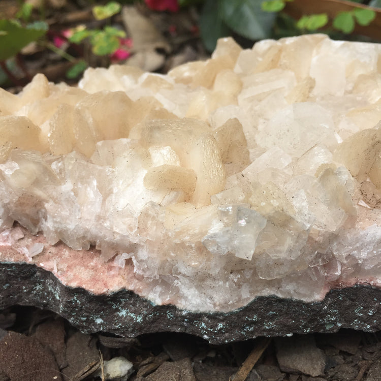 Apophyllite & Stilbite Zeolite Specimen Large