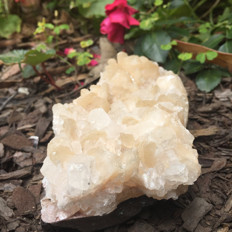 Apophyllite & Stilbite Zeolite Specimen Large