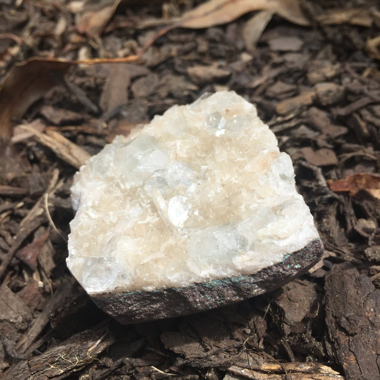 Apophyllite & Stilbite Cluster Zeolite Medium