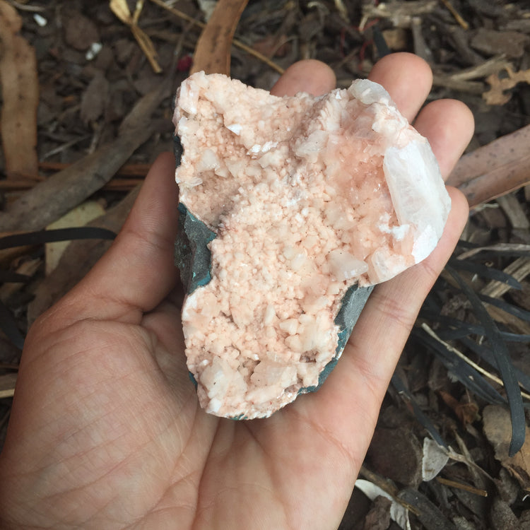 Stilbite Cluster Zeolite Medium 4