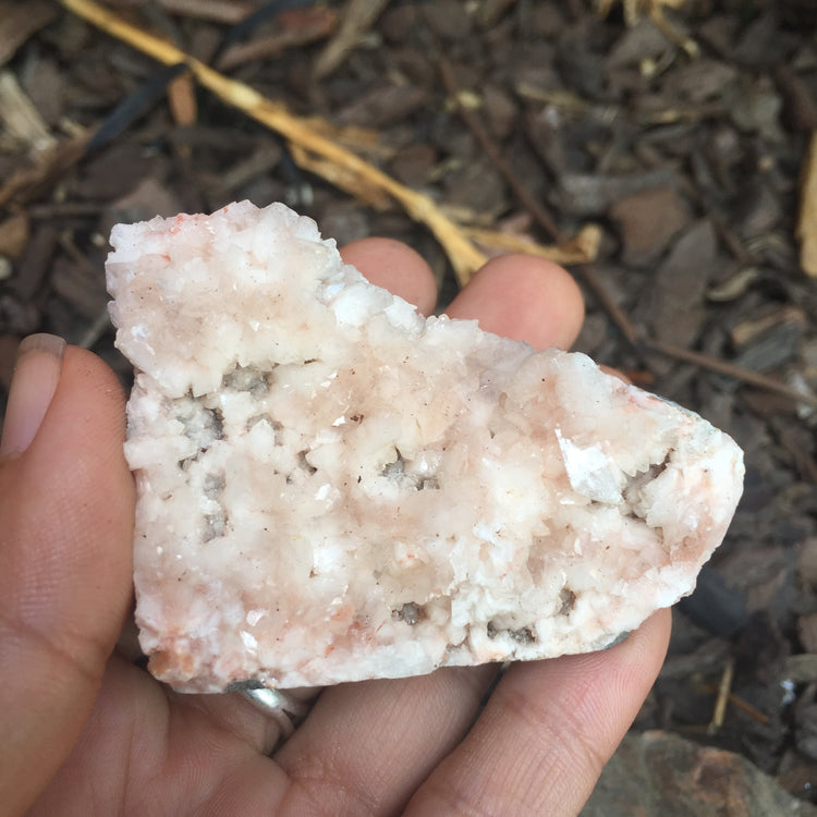 Stilbite Cluster Zeolite Medium 6