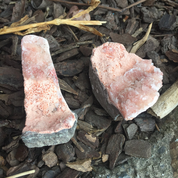 Stilbite Cluster Zeolite Small 2