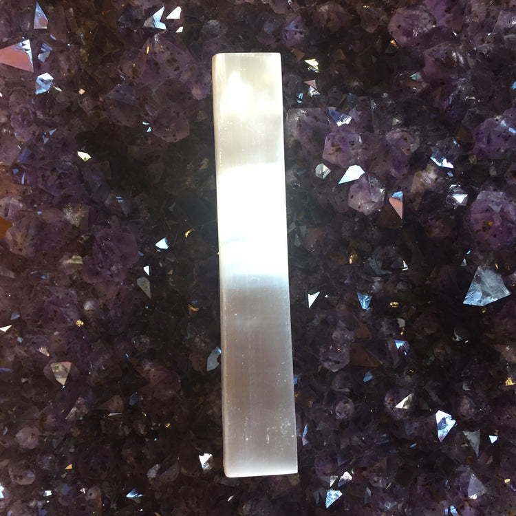 Selenite Charging Plate Rectangle
