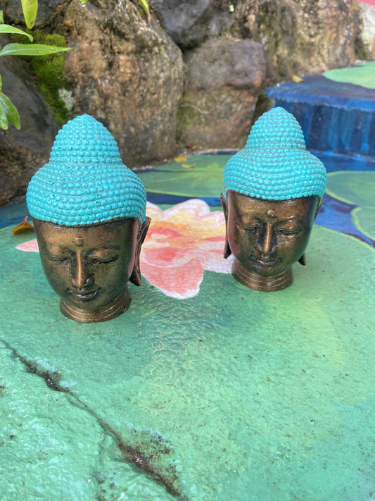 Buddha Head Turquoise