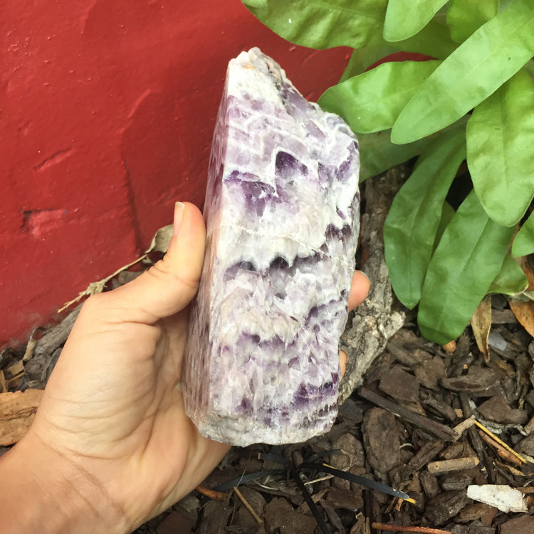 Chevron Amethyst Specimen