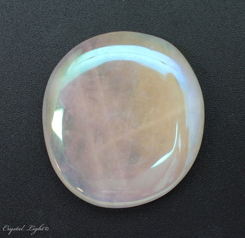 Rose Aura Quartz Flatstone