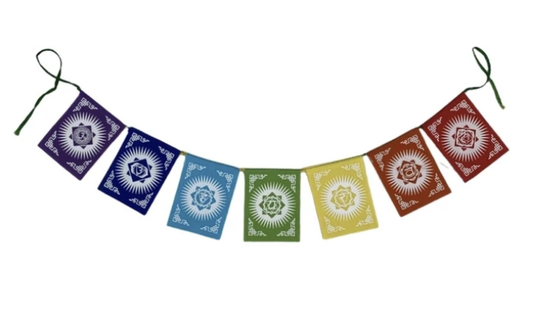 Mini Chakra Flags