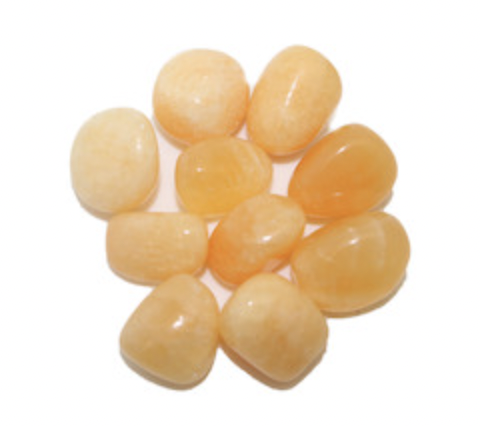 Orange Calcite Tumble