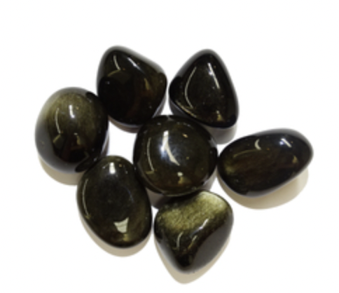 Goldsheen Obsidian Tumble
