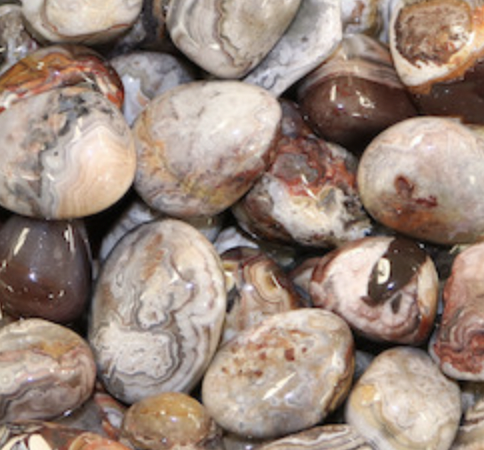 Crazy Lace Agate Tumble