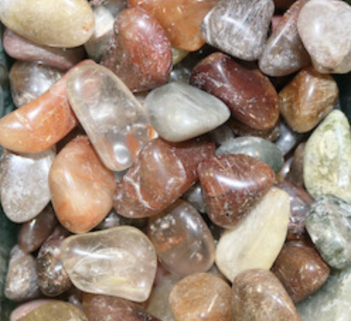 Rutilated Quartz Tumble