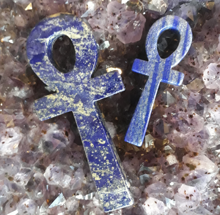 Lapis Lazuli Ankh