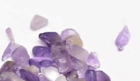 Amethyst chip bag