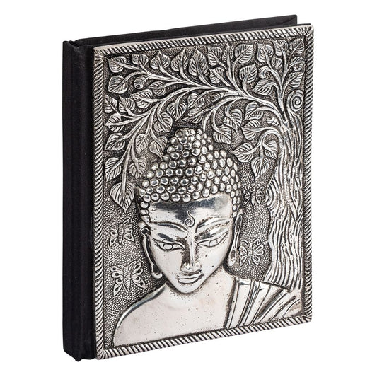 Journal  Aluminium Buddha 10 x 12.5 cm